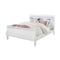 Global Furniture Usa Traditional Glam Crisp White W/ LED Charlie White Queen Bed Group With Led 2784 - alternate 3